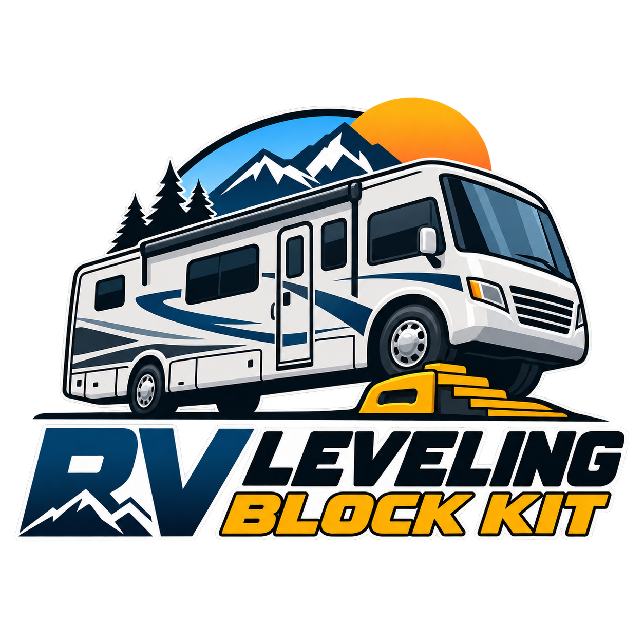 RV Leveling Block Kit